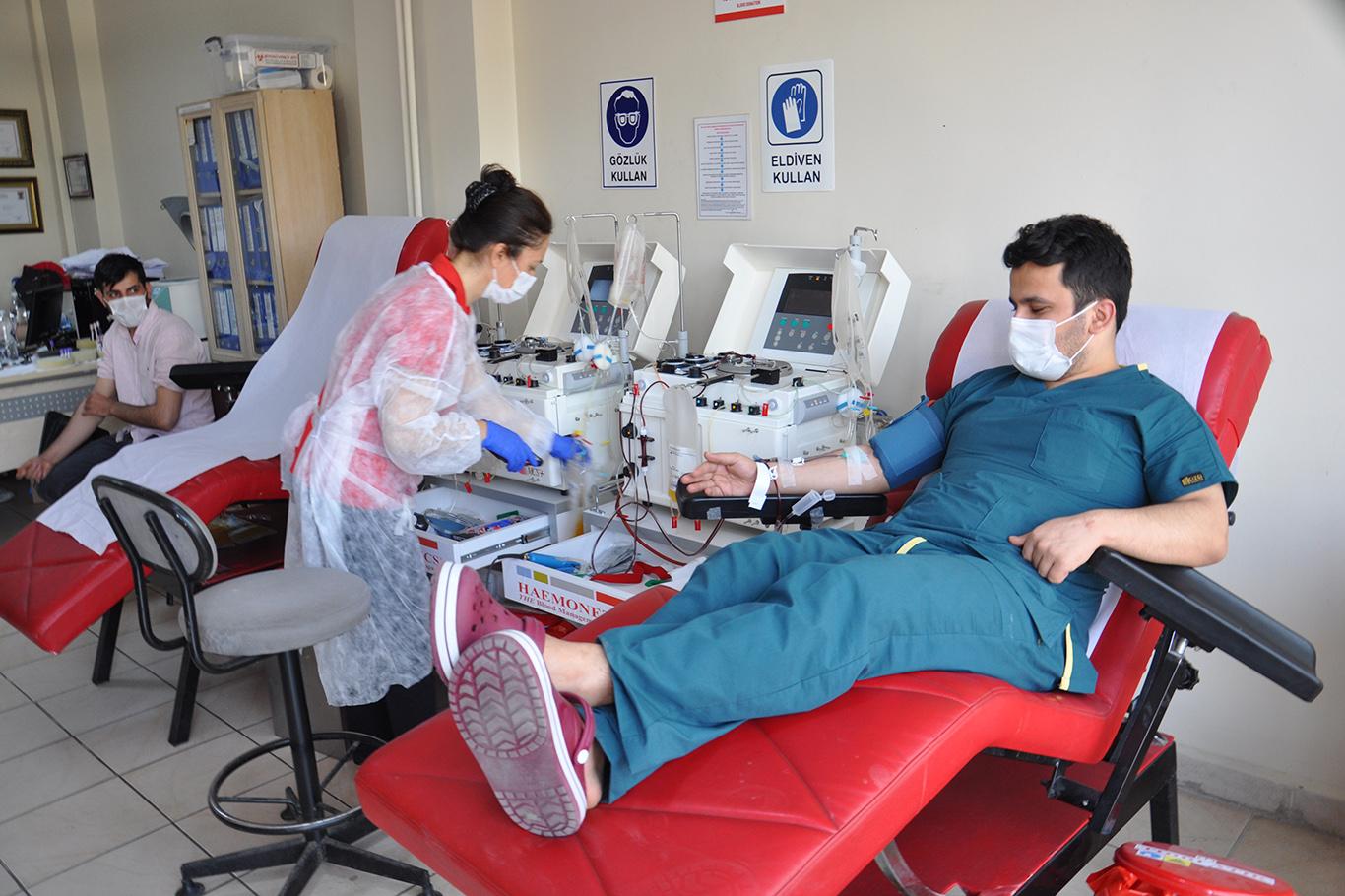 Batman’da 2 plazma cihazı faaliyete başladı, vatandaşlara bağış çağrısı yapıldı